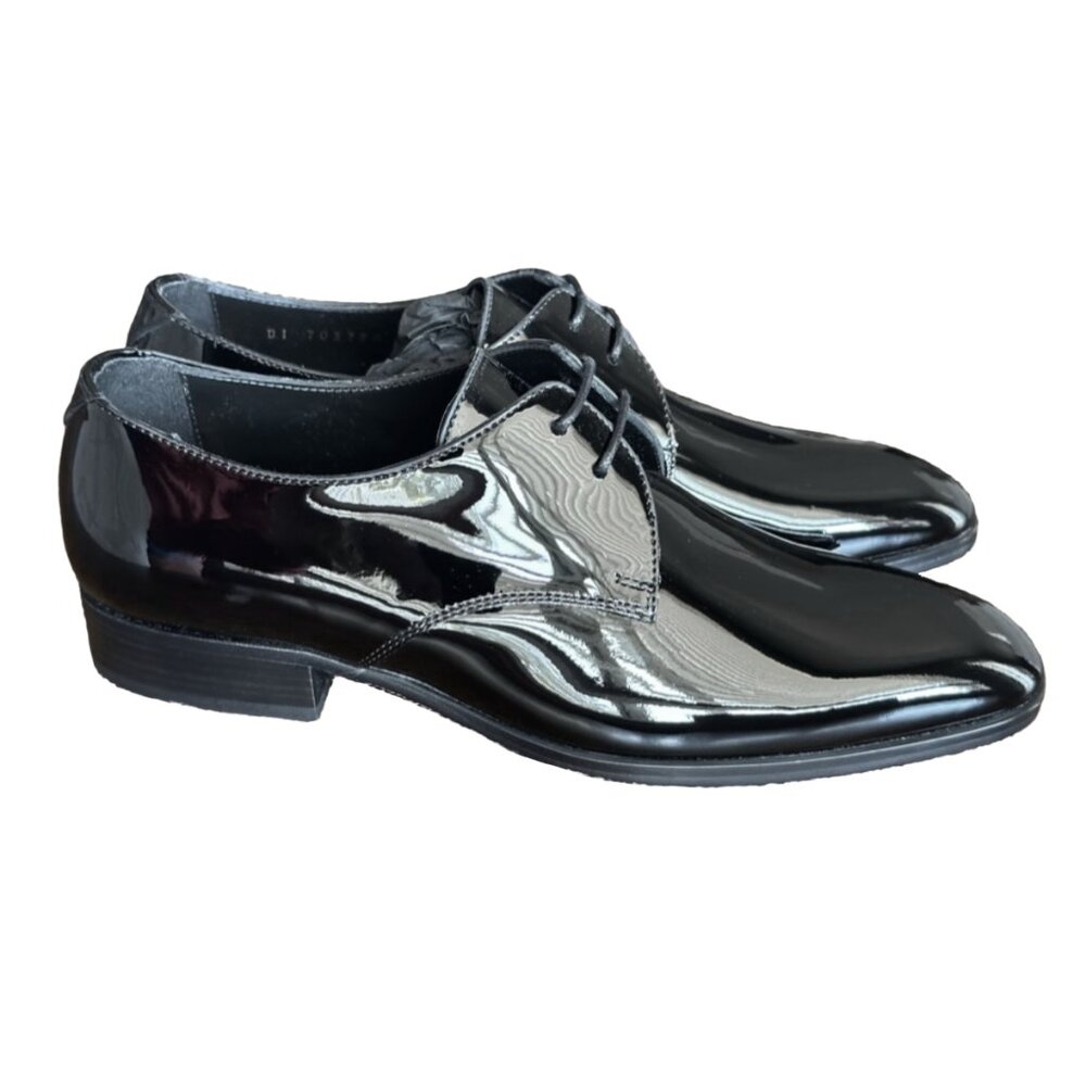 Saint Laurent | Wyatt Lace Up Leather Derby Shoes